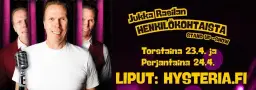 Jukka Rasilan HENKILÖKOHTAISTA -Stand up show