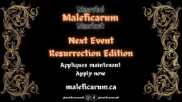 Resurrection 2026 - Marché Maleficarum Market