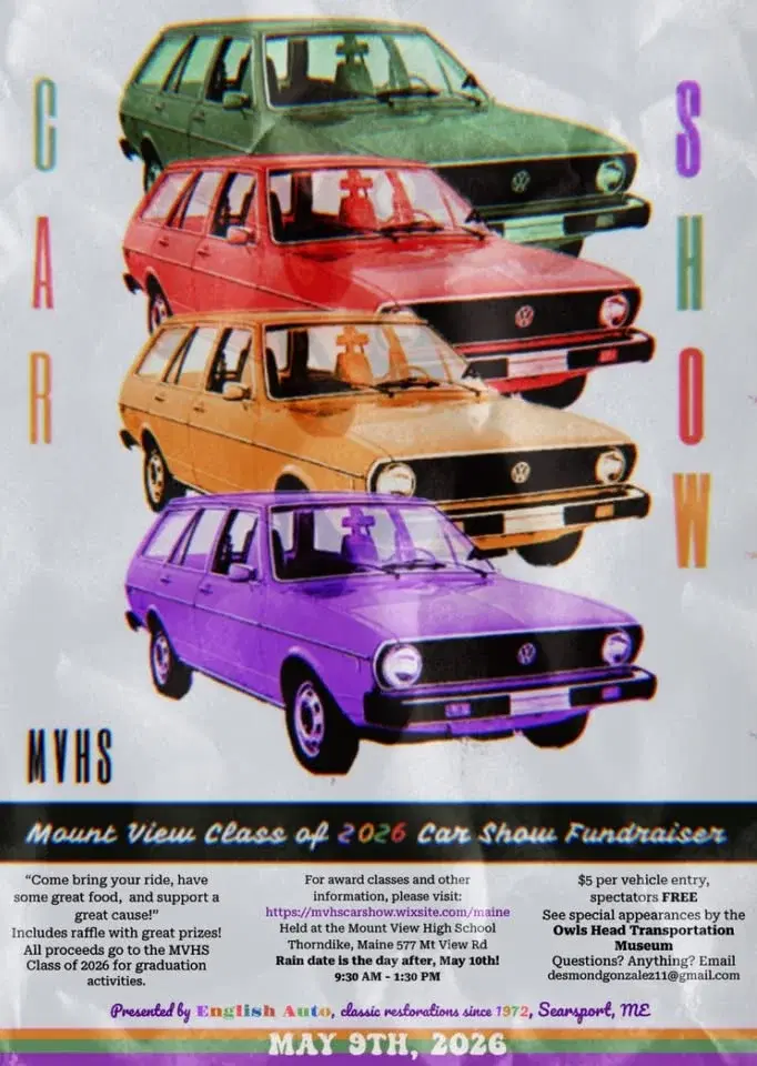 Mount View High School Class of 2026 Car Show and Cruise