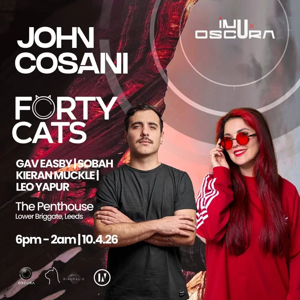 inU x OSCURA (Forty Cats & John Cosani)