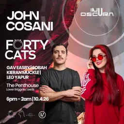 inU x OSCURA (Forty Cats & John Cosani)