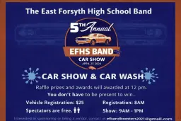 East Forsyth High Annual Car show