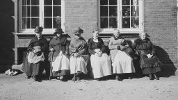 Usle oldinge og agtværdige ældre. Gammel i 1700-1900-tallets København