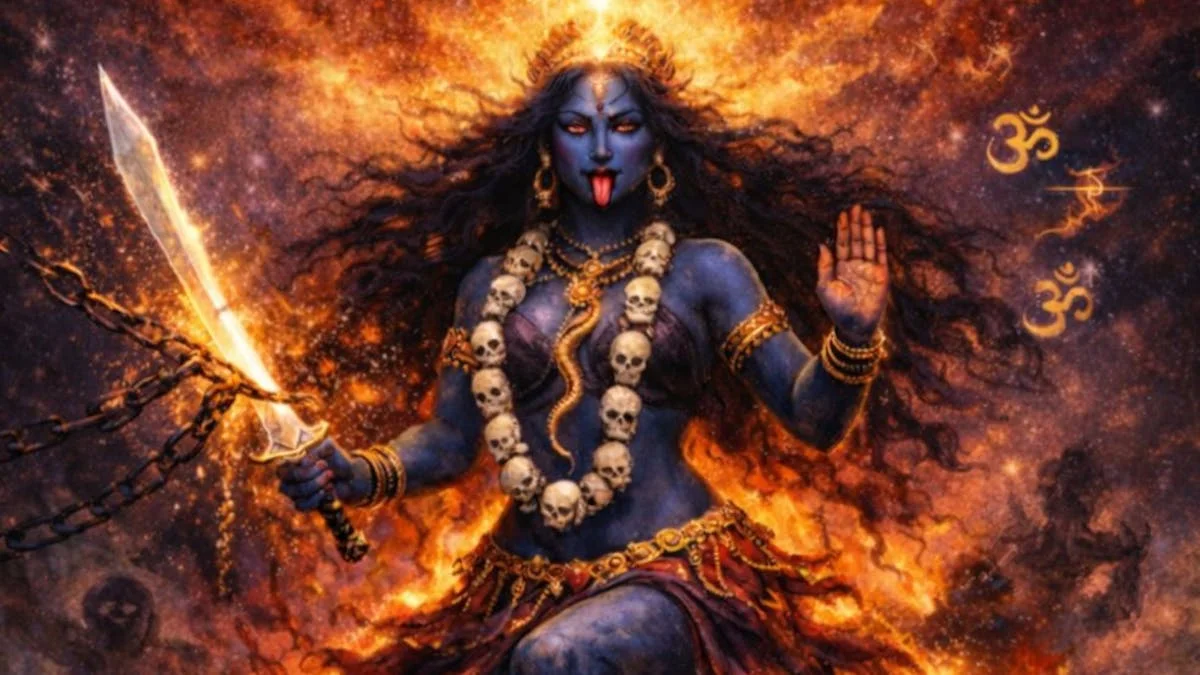 Shamanic work with Ma Kali-destroyer of bad and freedom giver-Trance Kali healings dans og mantra sang + Kali mantra meditation