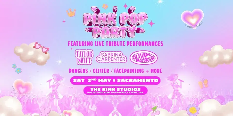 The Pink Pop Party is coming to Sacramento!