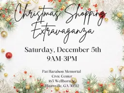 2nd Annual Christmas Shopping Extravaganza