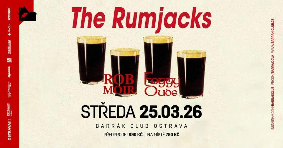 THE RUMJACKS (AUS), FOGGY DUDE, ROB MOIR (CAN) - Ostrava/Barrák