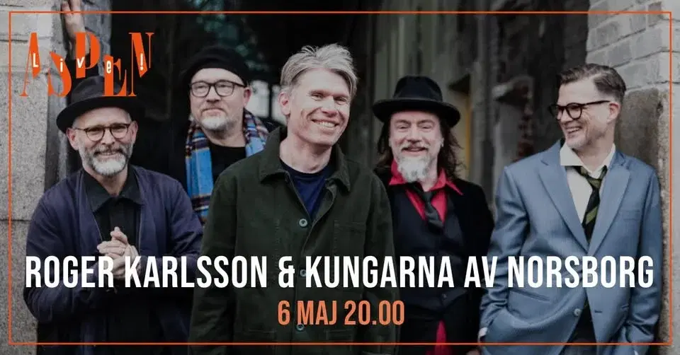 Aspen Live! Roger Karlsson & Kungarna av Norsborg