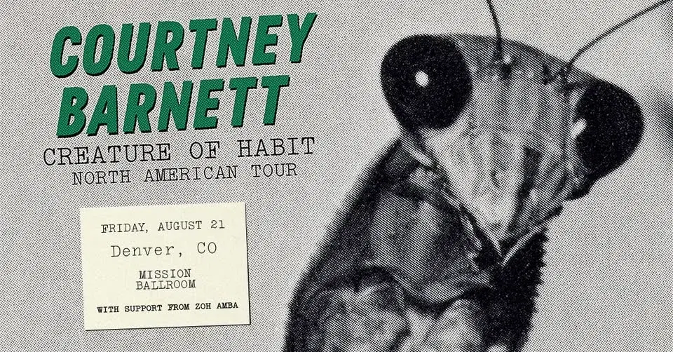 Courtney Barnett | Denver, CO | Creature Of Habit Tour