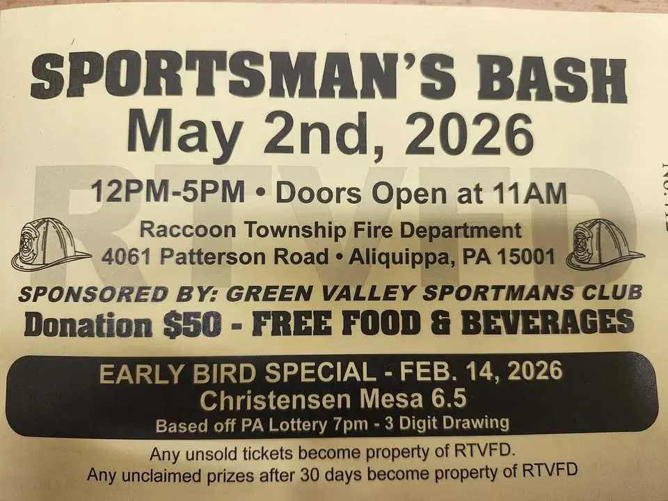 Annual Sportsman’s Bash