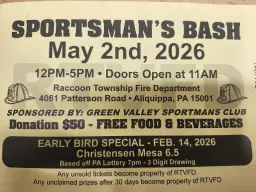 Annual Sportsman’s Bash