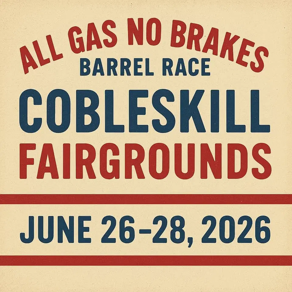 All Gas No Brakes Barrel Race weekend NBHA NY04, NY00 sanctioned