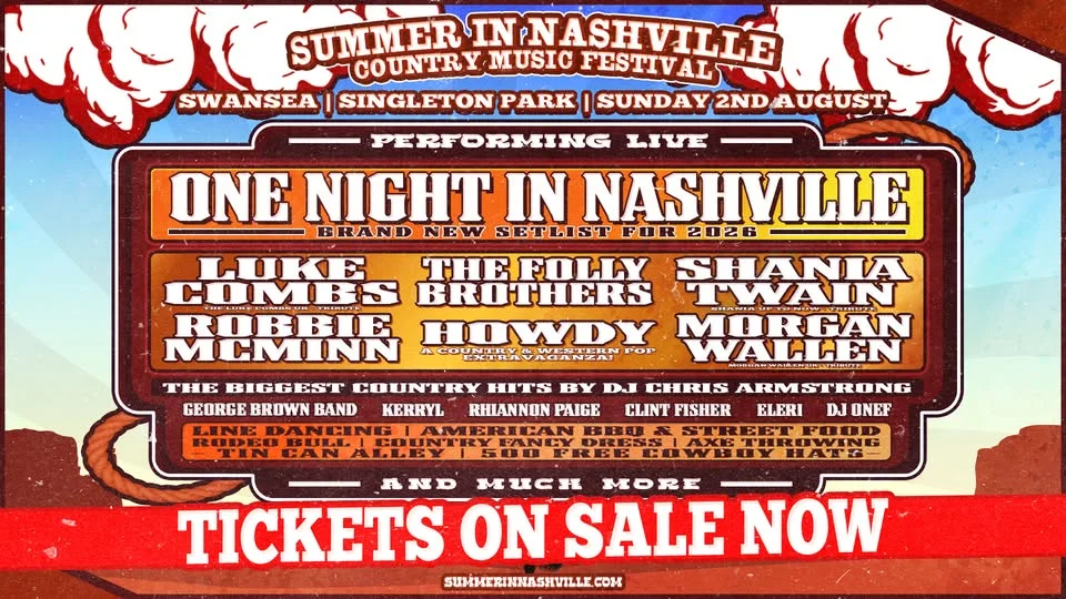 Summer In Nashville - Swansea 2026