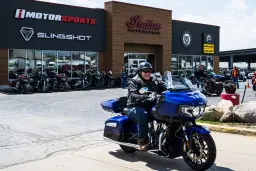 Indian Motorcycle Demo Truck