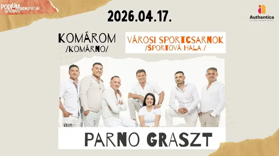 Parno Graszt / Komárom, Városi Sportcsarnok / 04.17.
