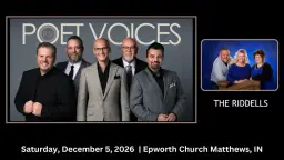 Poet Voices with The Riddells in concert!