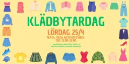 Klädbytardag 25 april