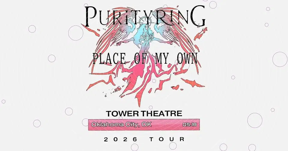 PURITY RING – A PLACE OF MY OWN TOUR - OKC