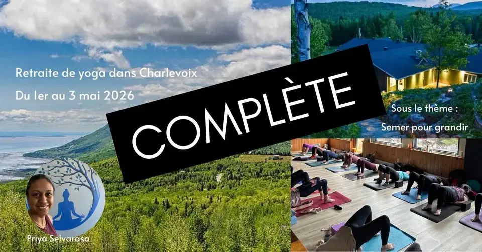 Retraite de yoga dans Charlevoix
