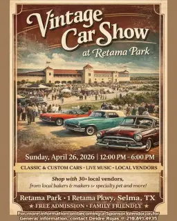 ✨ Vintage Car & Custom Car Show + Farm-to-table Market! ✨