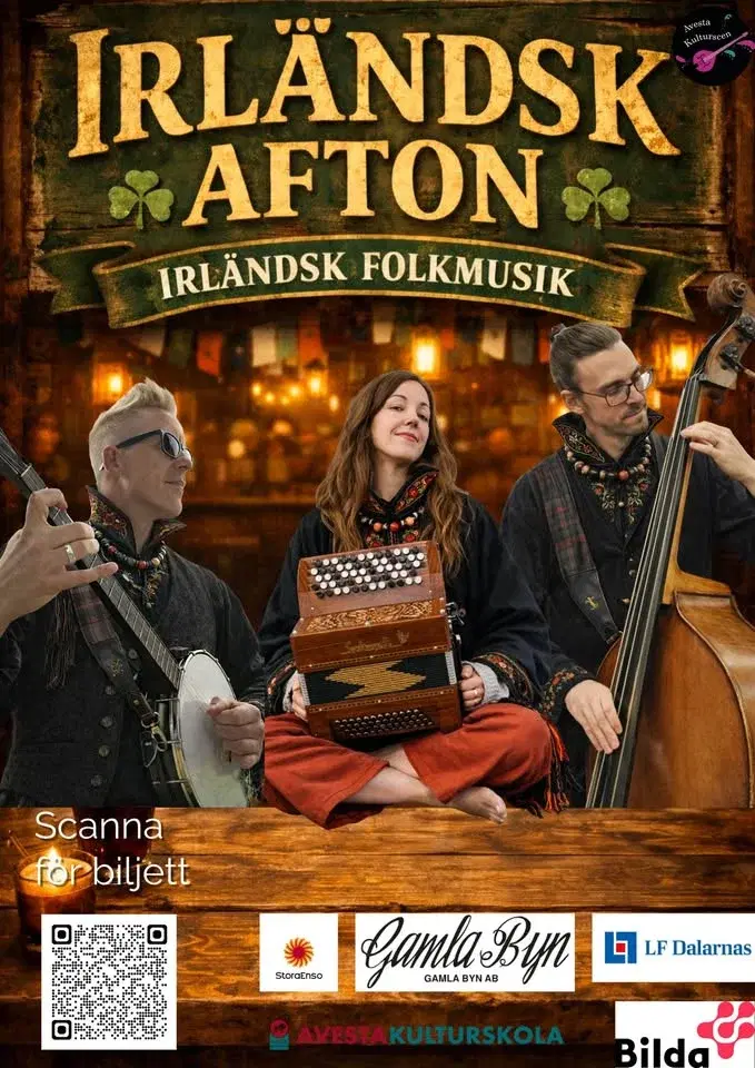 Irländsk Afton på Bergslagsteatern!