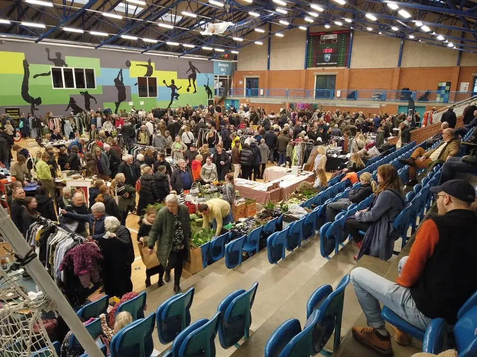 Loppe marked Holstebro Idrætscenter Vest