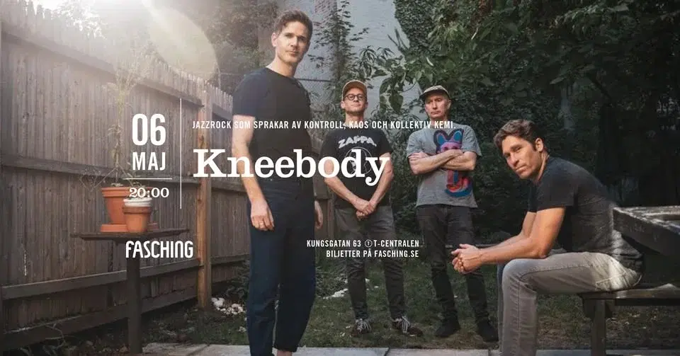 Kneebody | Fasching, Stockholm