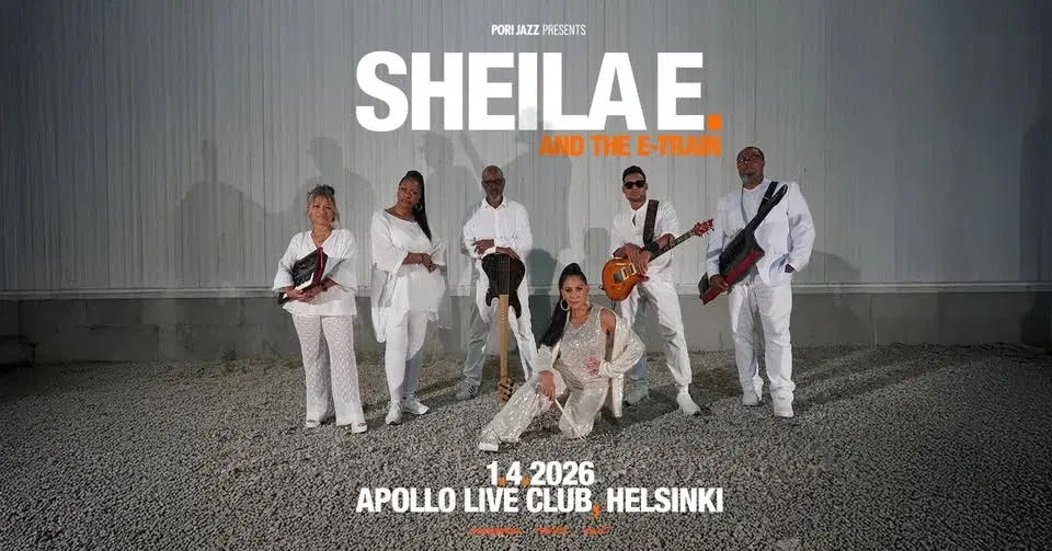 Pori Jazz presents: Sheila E. (US), Apollo Live Club, Helsinki 1.4.2026