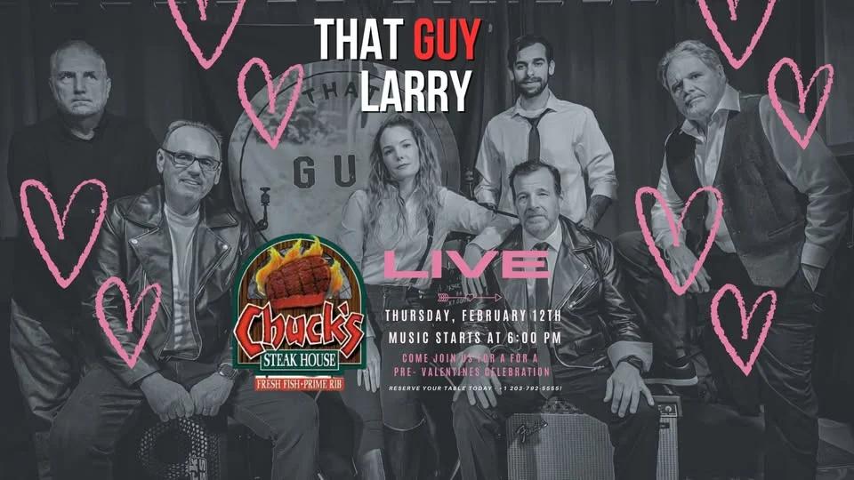 TGL is back live at Chucks Steakhouse for a pre- Valentines celebration