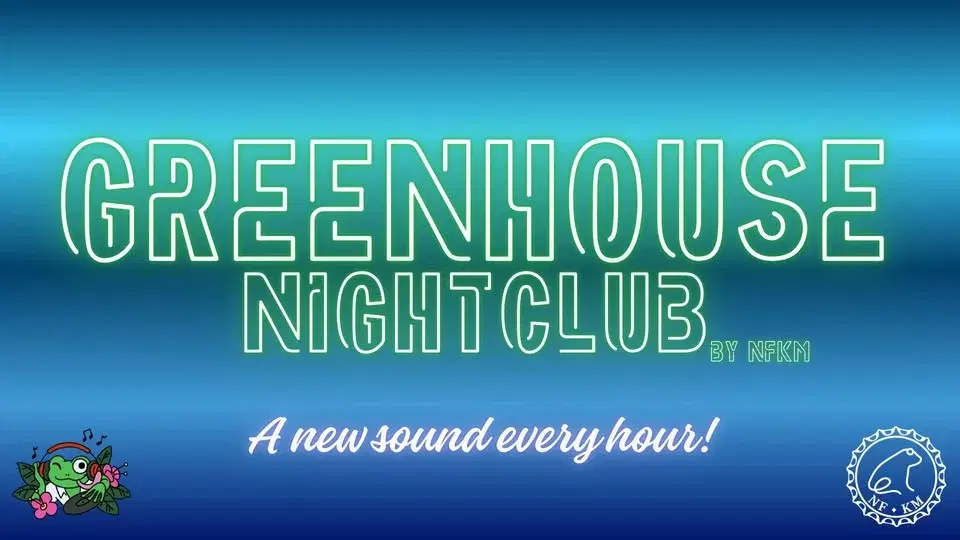 A new sound every hour - GREEN HOUSE