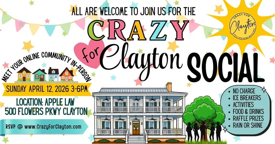 CRAZY FOR CLAYTON SOCIAL