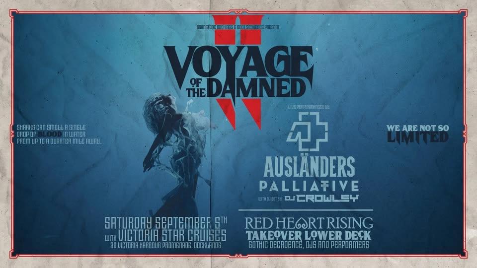 Voyage of the Damned II - Saturday 5 September