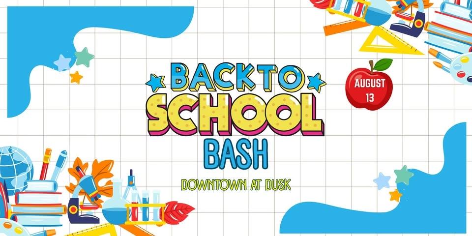 Downtown at Dusk - Back to School Bash!