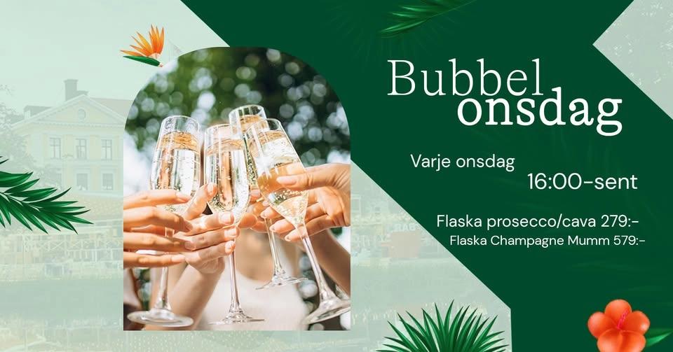 Bubbelonsdag - Frimis trädgård
