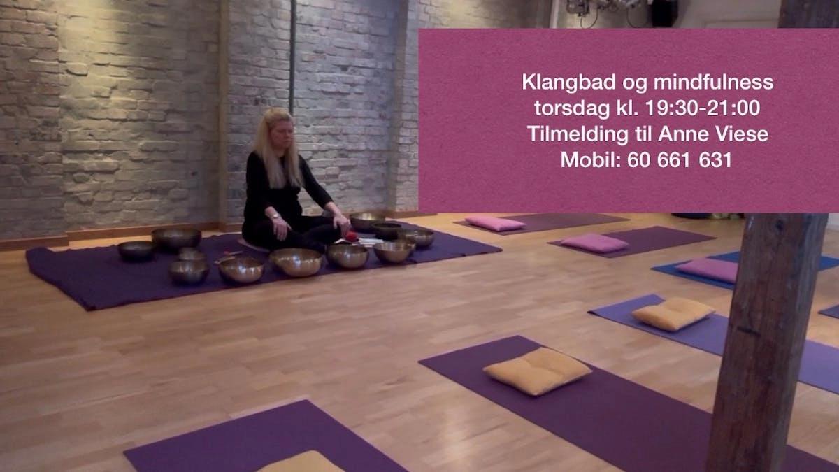 København Ø: klangbad og mindfulness med Anne Viese - torsdag d. 8. oktober kl 19:30