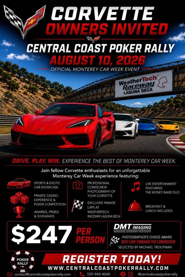 Central Coast Poker Rally - Monterey California