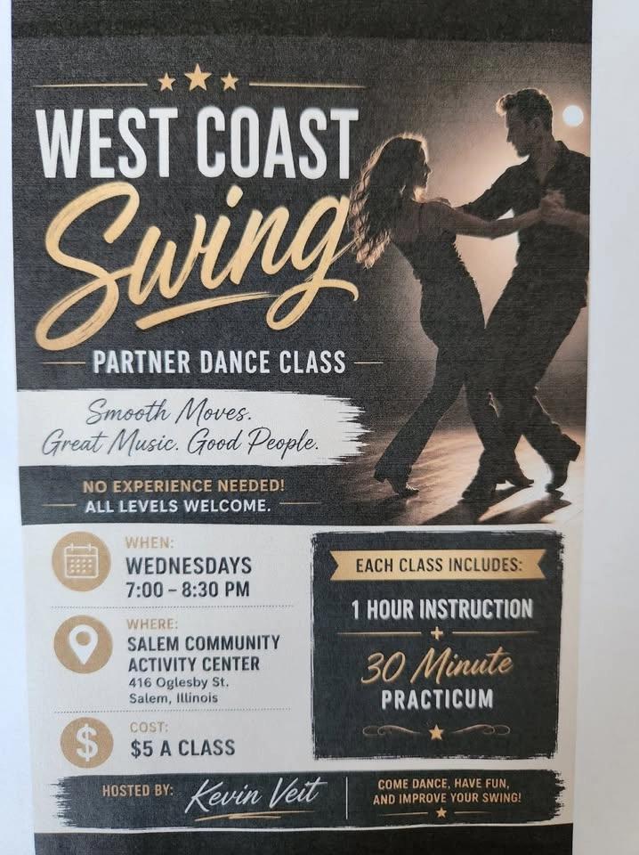 West Coast Swing Partner Dance Class
