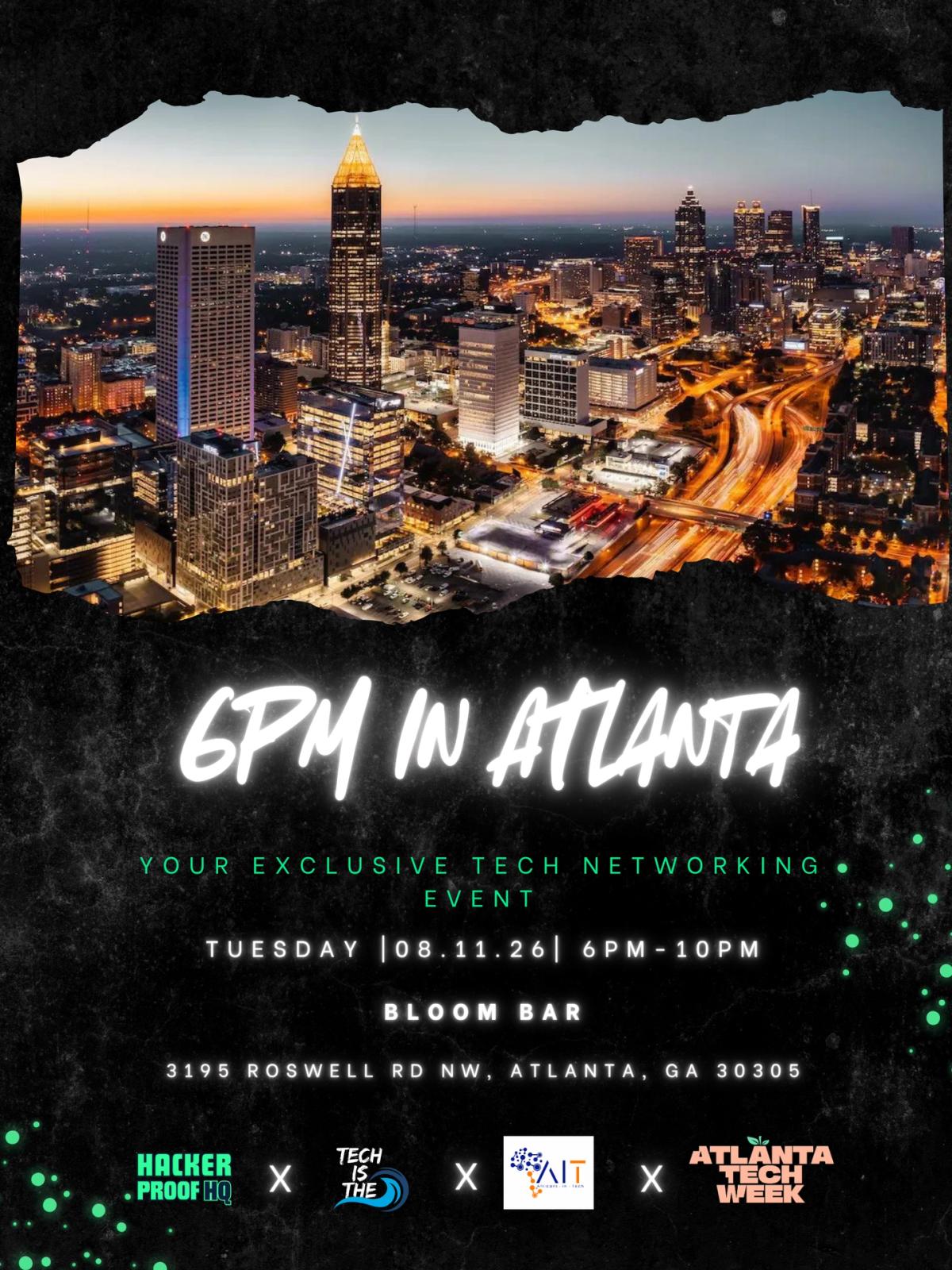 6PM in Atlanta