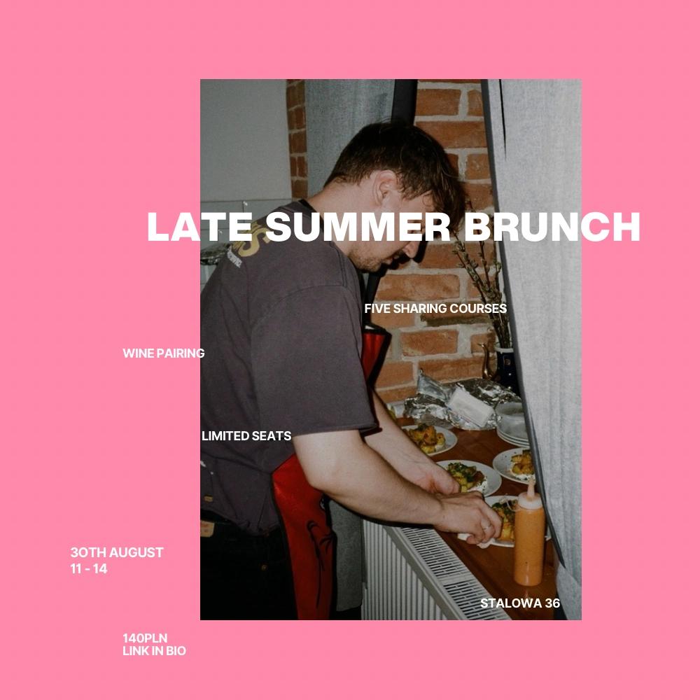 Warsaw Supper Club: Late Summer Brunch