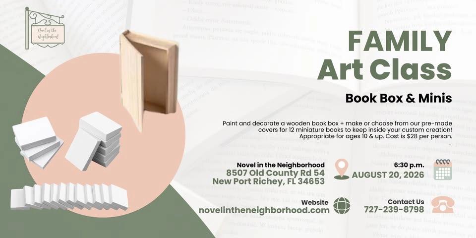 Family Art Class: Book Box & Minis