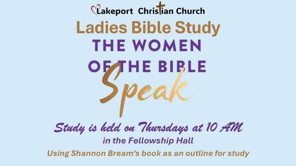 Ladies Bible Study
