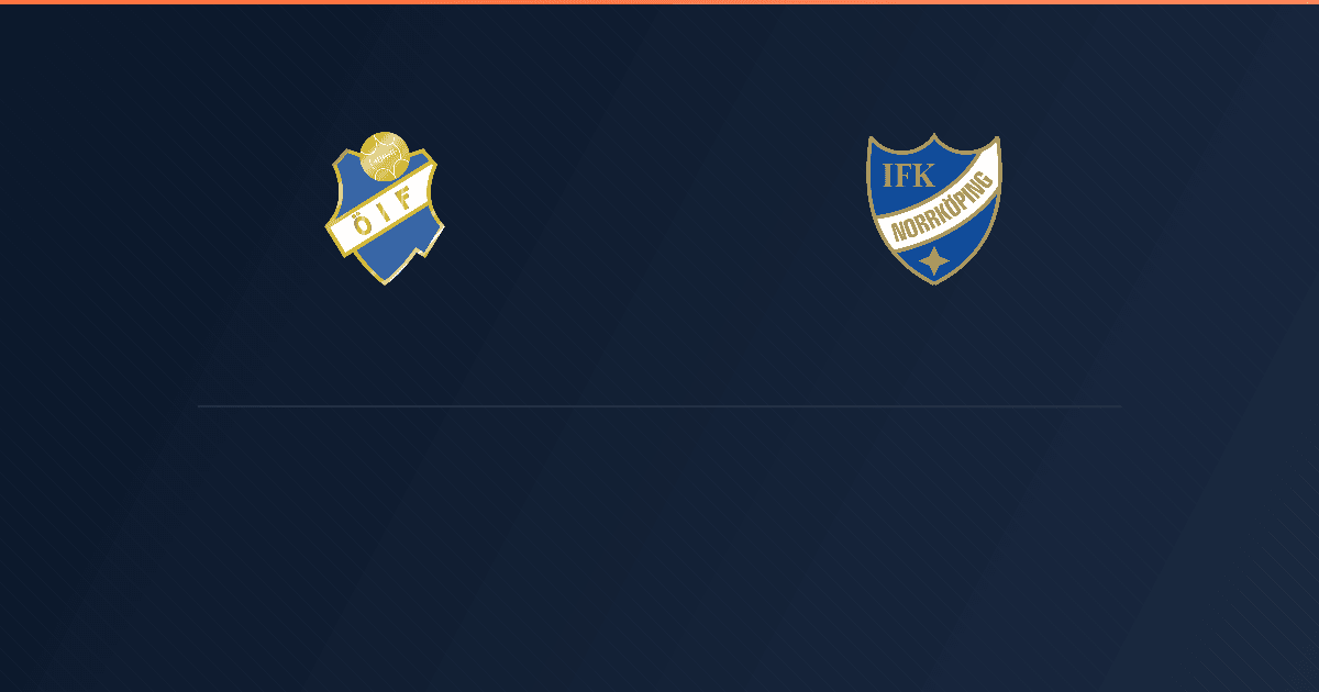 Öster vs Norrköping