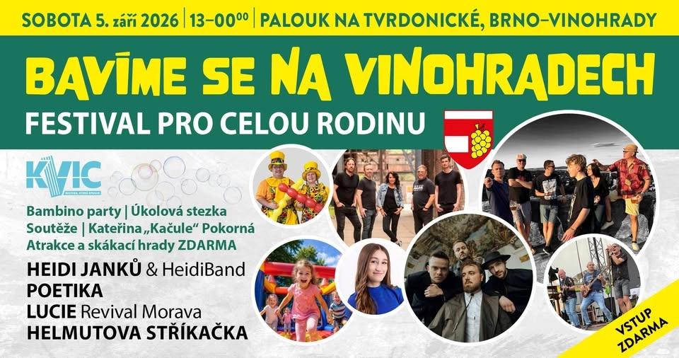 Bavíme se na Vinohradech 2026 - Festival pro celou rodinu