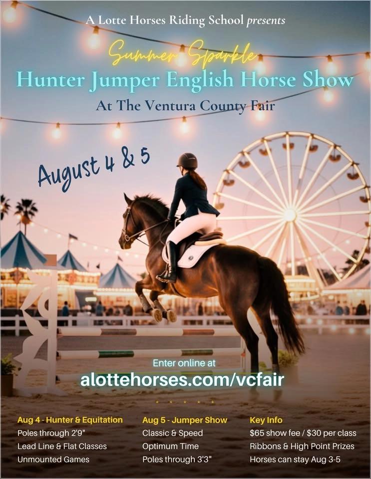 Hunter Jumper English Horse Show