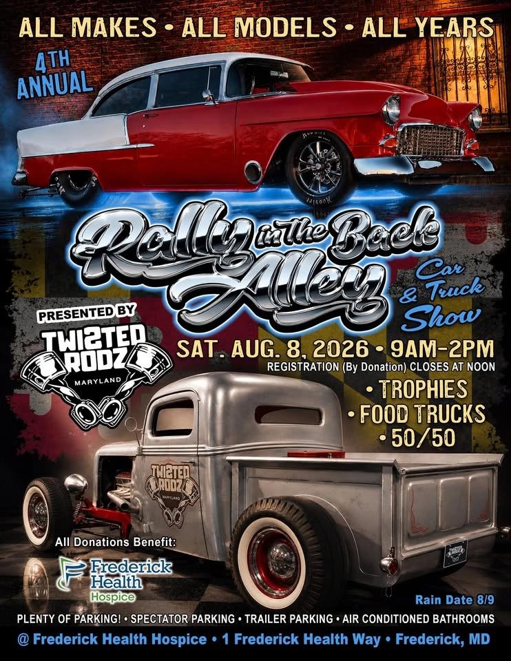 4th Annual Rally in the Back Alley Car and Truck Show