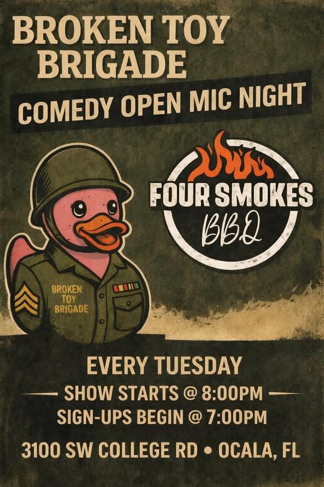 Open Mic Comedy at Four Smokes