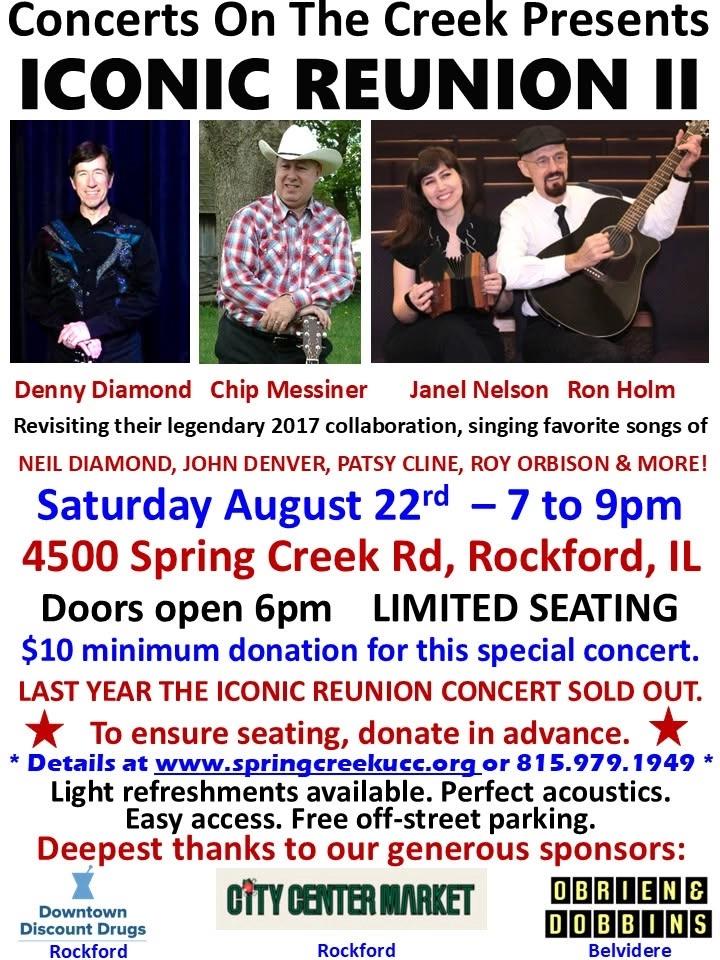 ICONIC REUNION II - A Special Night with Denny, Chip, Janel, and Ron