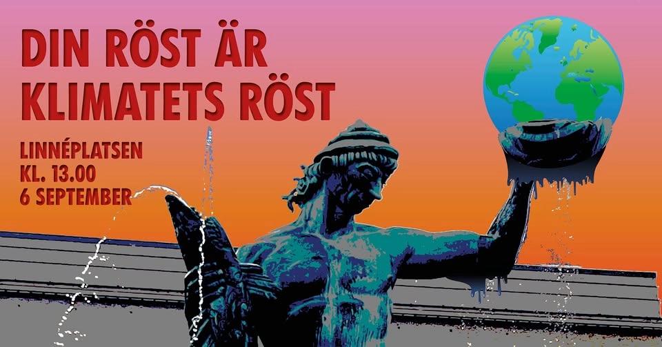Klimatmarschen - en vecka före valet