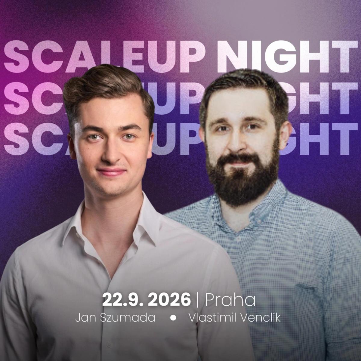 Scaleup Night #7: 1) Vlastimil Venclík (CEO Oddin a ValkaAI) 2) Jan Szumada (Warsaw Equity Group) - Growth Capital - Why and how to raise?