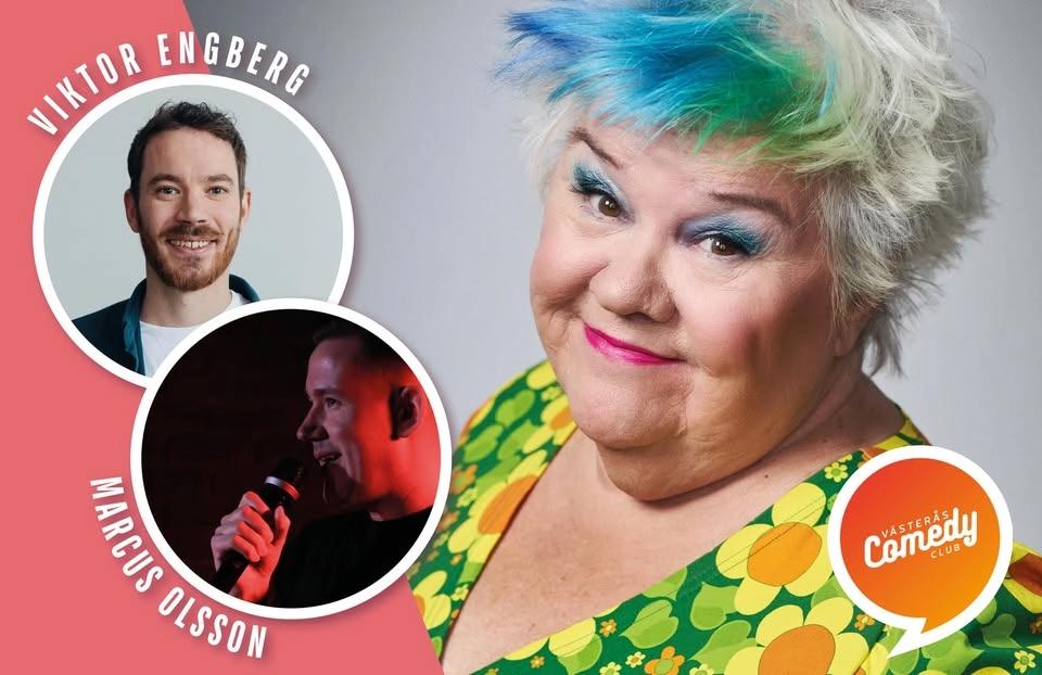 🌿🎭☀️ PARKTEATER – Ann Westin & Västerås Comedy Club